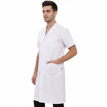 Carica l'immagine nel visualizzatore di Gallery, Camice da lavoro uomo bianco mezza manica Cod:1202