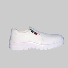 Carica l'immagine nel visualizzatore di Gallery, scarpa cuoco mocassino-calzature chef cucina antiscivolo "bianco"cod: 8232