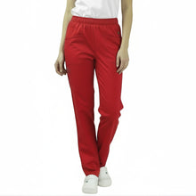 Carica l'immagine nel visualizzatore di Gallery, Pantalaccio tinta unita unisex Rosso cod: 01221