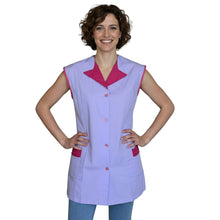Carica l'immagine nel visualizzatore di Gallery, Camice da lavoro donna,giromanica,casacca per operaia,Maestra, Imprese Pulizia, cod: 1403