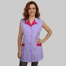 Carica l'immagine nel visualizzatore di Gallery, Camice da lavoro donna,giromanica,casacca per operaia,Maestra, Imprese Pulizia, cod: 1403