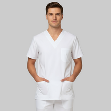 Carica l'immagine nel visualizzatore di Gallery, camice,CASACCA da Lavoro scollo V sanitarie Unisex cod: 020520