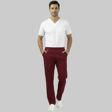 Carica l'immagine nel visualizzatore di Gallery, Pantalaccio tinta unita unisex Bordeaux cod: 012212