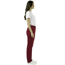 Carica l'immagine nel visualizzatore di Gallery, Pantalaccio tinta unita unisex Bordeaux cod: 012212