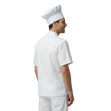 Carica l'immagine nel visualizzatore di Gallery, Giacca da cuoco,pasticciere,panettiere,cotone mezza manica cod: 30922