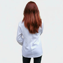 Carica l'immagine nel visualizzatore di Gallery, CASACCA camice Da Lavoro,laboratorio Con Zip Unisex Bianco UNISEX cod:7579