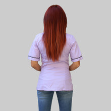 Carica l'immagine nel visualizzatore di Gallery, Camice da lavoro,casacca zip glicine MM Cod:1506