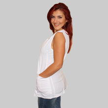 Carica l'immagine nel visualizzatore di Gallery, Camice da lavoro,casacca zip Giromanica "Bianco" COD: 2106