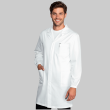 Carica l'immagine nel visualizzatore di Gallery, Camice da laboratorio,da lavoro uomo, cotone pesante,per scuola chimica, COD: 26922