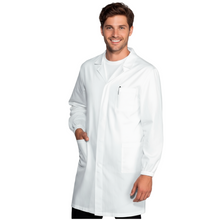 Carica l'immagine nel visualizzatore di Gallery, Camice da laboratorio,da lavoro uomo, cotone pesante,per scuola chimica, COD: 26922