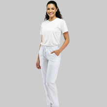 Carica l'immagine nel visualizzatore di Gallery, Pantalone da lavoro Unisex SLIM FIT "BIANCO" cod: 1805