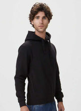Carica l'immagine nel visualizzatore di Gallery, Felpa Maxi Print con cappuccio "nero" cod: pa335