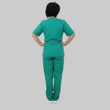 Carica l'immagine nel visualizzatore di Gallery, Divisa da lavoro con zip verde cod: 8323