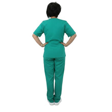 Carica l'immagine nel visualizzatore di Gallery, Divisa da lavoro con zip verde cod: 8323