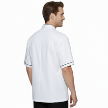 Carica l'immagine nel visualizzatore di Gallery, Giacca cuoco "light" bianco cod: 7692