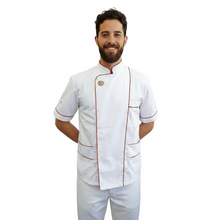 Carica l'immagine nel visualizzatore di Gallery, Giacca pizzaiolo "bianco" cod:8026