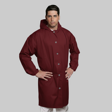 Carica l'immagine nel visualizzatore di Gallery, Camice da macellaio con cappuccio bordeaux cod : 80225