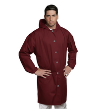 Carica l'immagine nel visualizzatore di Gallery, Camice da macellaio con cappuccio bordeaux cod : 80225