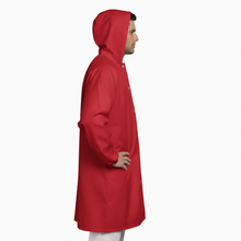 Carica l'immagine nel visualizzatore di Gallery, Camice da macellaio con cappuccio rosso cod : 80227