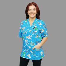 Carica l'immagine nel visualizzatore di Gallery, Casacche ,Camici da Lavoro Per Dentista Pediatria Ospedaliera Veterinario cod:8217