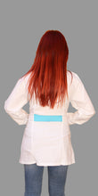 Carica l'immagine nel visualizzatore di Gallery, Casacca zip Manica lunga bicolore "CELESTE" Cod: 2306