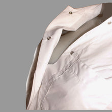 Carica l'immagine nel visualizzatore di Gallery, Casacca,camice da Lavoro Donna,Modello Avvitato,Manica Lunga,Bianco,Bottoni Automatici COD: 1811