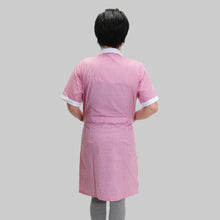 Carica l'immagine nel visualizzatore di Gallery, Camice da lavoro,quadretto rosa MM cod: 7272