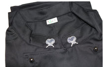 Carica l'immagine nel visualizzatore di Gallery, Giacca chef "cutlery" NERO cod:0377