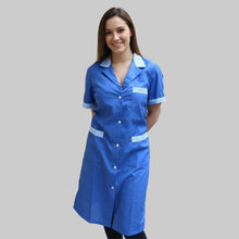 Carica l'immagine nel visualizzatore di Gallery, Camice da lavoro donna "blu royal" Cod: 3004
