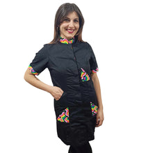 Carica l'immagine nel visualizzatore di Gallery, Casacca Camice da Lavoro Donna,Estetista,parrucchiera,Centro estetico,Nails,cuoca cod: 20034
