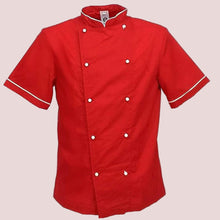 Charger l&#39;image dans la galerie, Giacca cuoco &quot;light&quot; rosso cod: 7694
