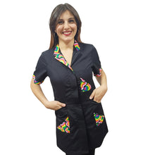 Carica l'immagine nel visualizzatore di Gallery, Casacca Camice da Lavoro Donna,Estetista,parrucchiera,Centro estetico,Nails,cuoca cod: 20034
