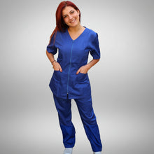 Carica l&#39;immagine nel visualizzatore di Gallery, Divisa da lavoro,completa,da donna con zip  &quot;Royal&quot; cod: 8392
