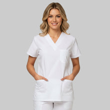 Carica l&#39;immagine nel visualizzatore di Gallery, camice,CASACCA da Lavoro scollo V sanitarie Unisex cod: 020520
