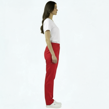 Carica l'immagine nel visualizzatore di Gallery, Pantalaccio tinta unita unisex Rosso cod: 01221
