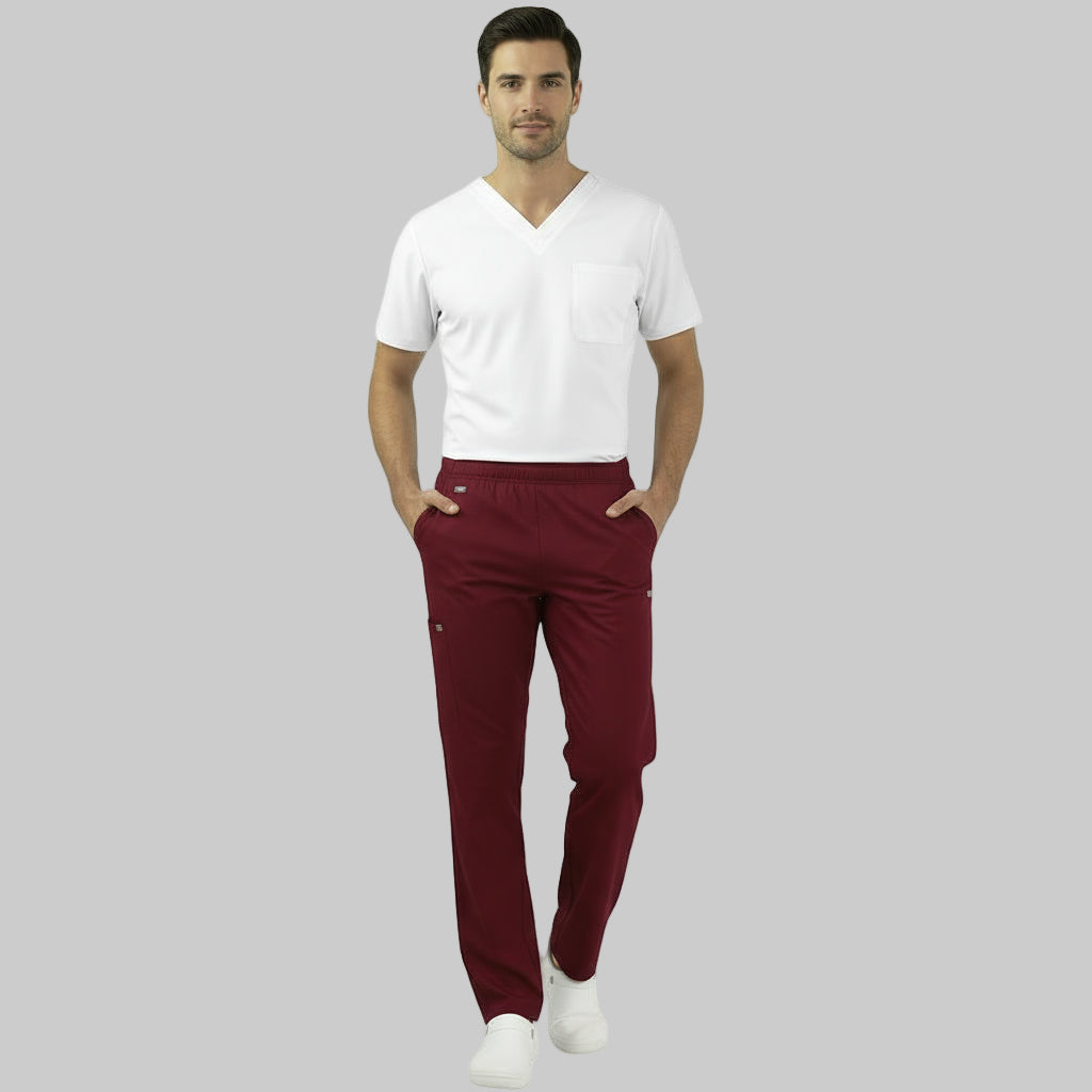 Pantalaccio tinta unita unisex Bordeaux cod: 012212