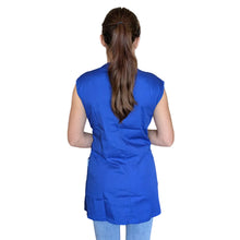 Carica l'immagine nel visualizzatore di Gallery, Casacca,camice da lavoro, giromanica "BLU ROYAL" cod:7227

