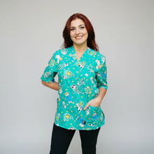 Carica l&#39;immagine nel visualizzatore di Gallery, Casacche ,Camici da Lavoro Per Dentista Pediatria Ospedaliera Veterinario cod:8218
