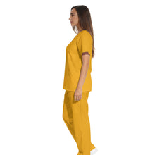Carica l&#39;immagine nel visualizzatore di Gallery, Divisa da lavoro,completa,unisex,collo V  &quot;giallo&quot; cod: 1512
