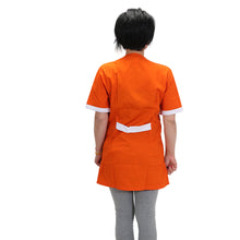 Carica l'immagine nel visualizzatore di Gallery, Camice da lavoro donna,casacca "arancione" cod: 3330
