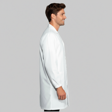 Carica l&#39;immagine nel visualizzatore di Gallery, Camice da laboratorio,da lavoro uomo, cotone pesante,per scuola chimica, COD: 26922
