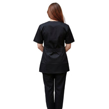 Charger l'image dans la galerie, Uniforme de travail pour femme avec fermeture éclair « NOIR » code : 0305

