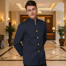 Charger l'image dans la galerie, Veste, veste de portier/barman/femme de chambre « bleu foncé », code : 1619
