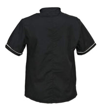 Carica l&#39;immagine nel visualizzatore di Gallery, Giacca cuoco &quot;light&quot; nero cod: 7693
