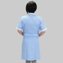 Carica l'immagine nel visualizzatore di Gallery, Camice da lavoro,  quadretto azzurro MM cod: 7289
