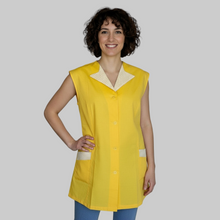 Carica l&#39;immagine nel visualizzatore di Gallery, Camice da lavoro donna,giromanica,casacca per operaia,Maestra, Imprese Pulizia, Grembiule per fruttivendolo,COD: 120325
