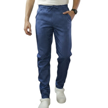 Charger l'image dans la galerie, Pantalon de chef à rayures bleu roi, coupe ajustée, Code : 2315
