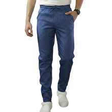 Carica l&#39;immagine nel visualizzatore di Gallery, Pantalone da cuoco slim &quot;rigato Blu royal &quot; cod: 2315
