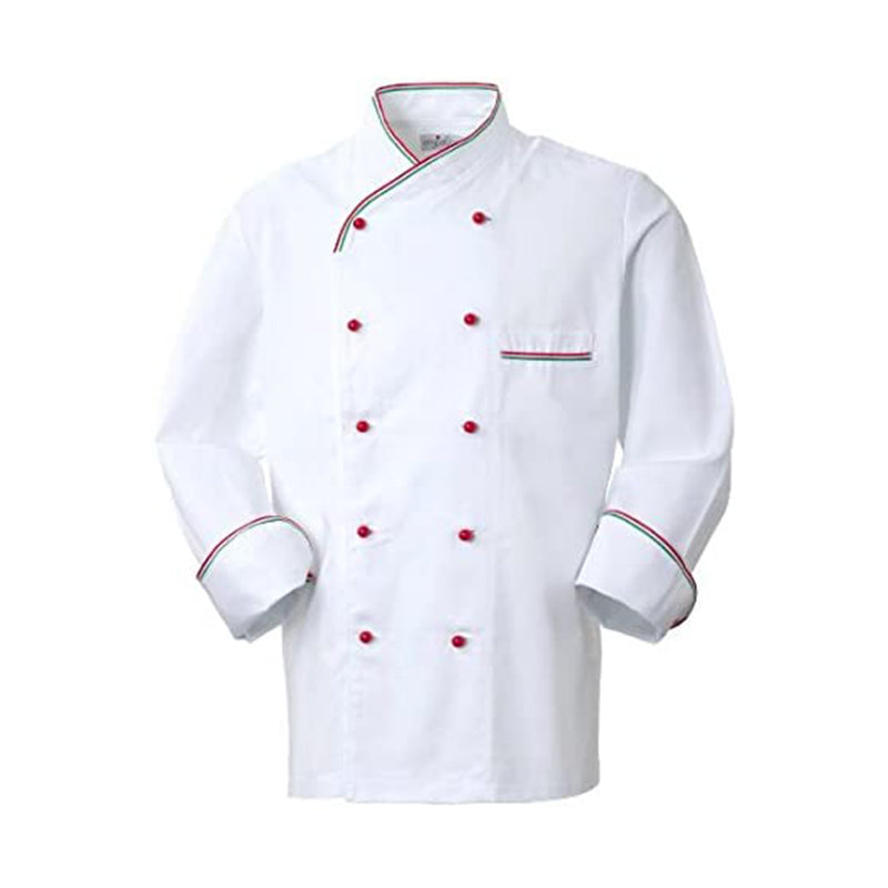 Giacca da cuoco-chef,inserto tricolore cod: 2203