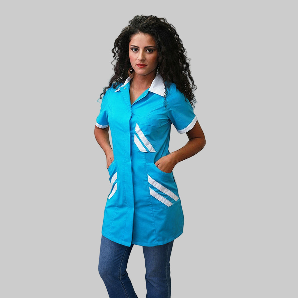 Camice da lavoro, slim cod: 7531